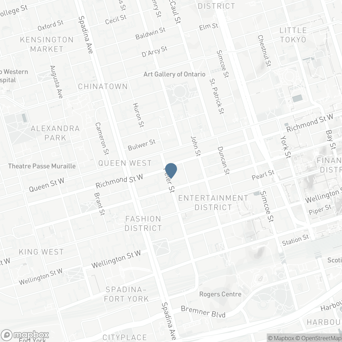 3307 - 125 PETER STREET, Toronto, Ontario M5V 2H1
